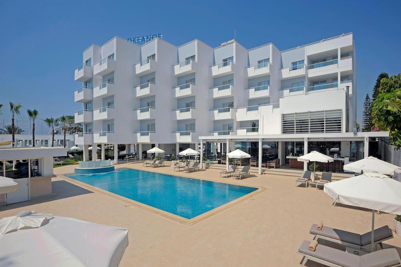 Okeanos Beach Boutique Hotel Айя Напа Екстериор снимка