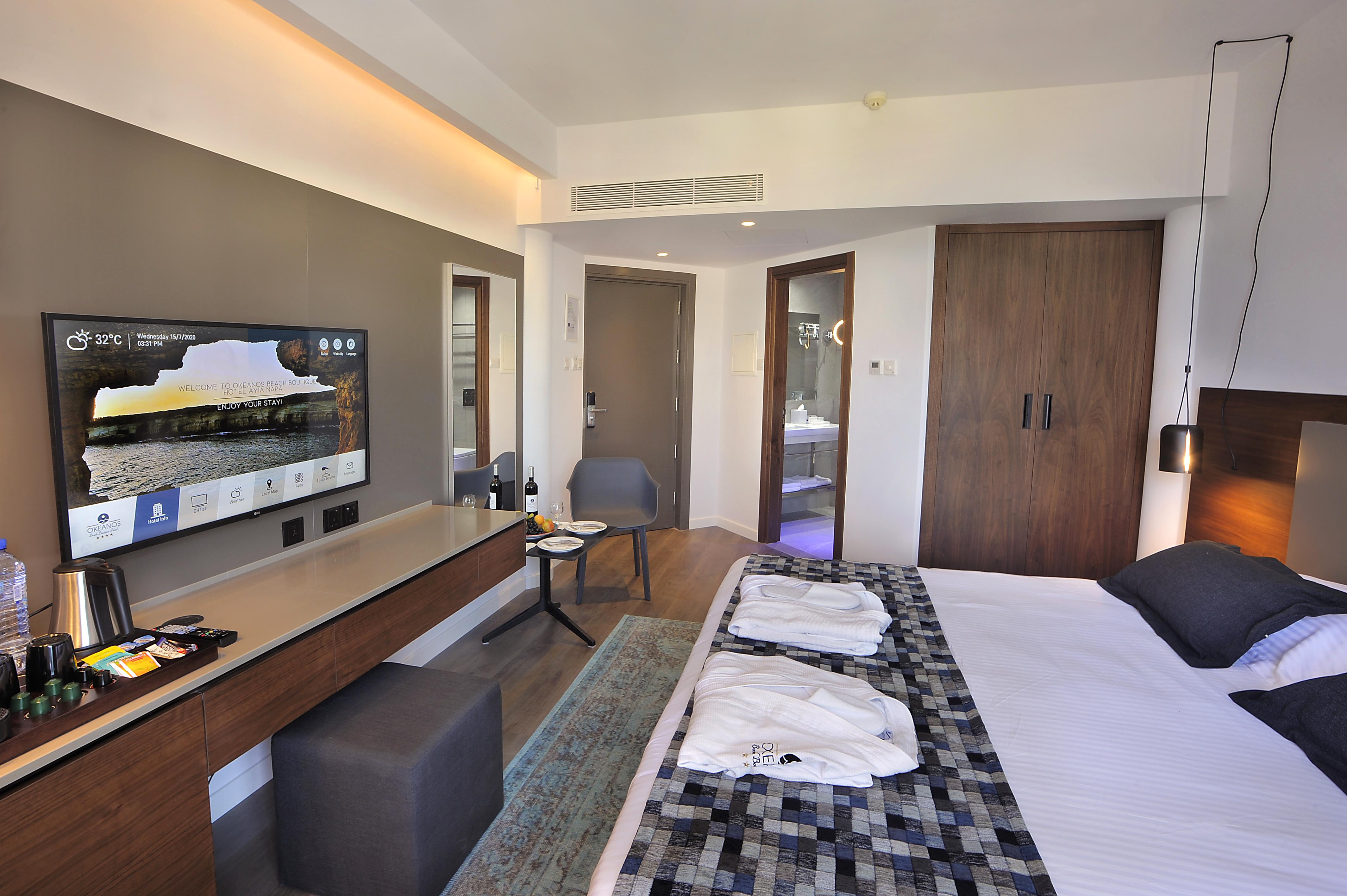 Okeanos Beach Boutique Hotel Айя Напа Екстериор снимка