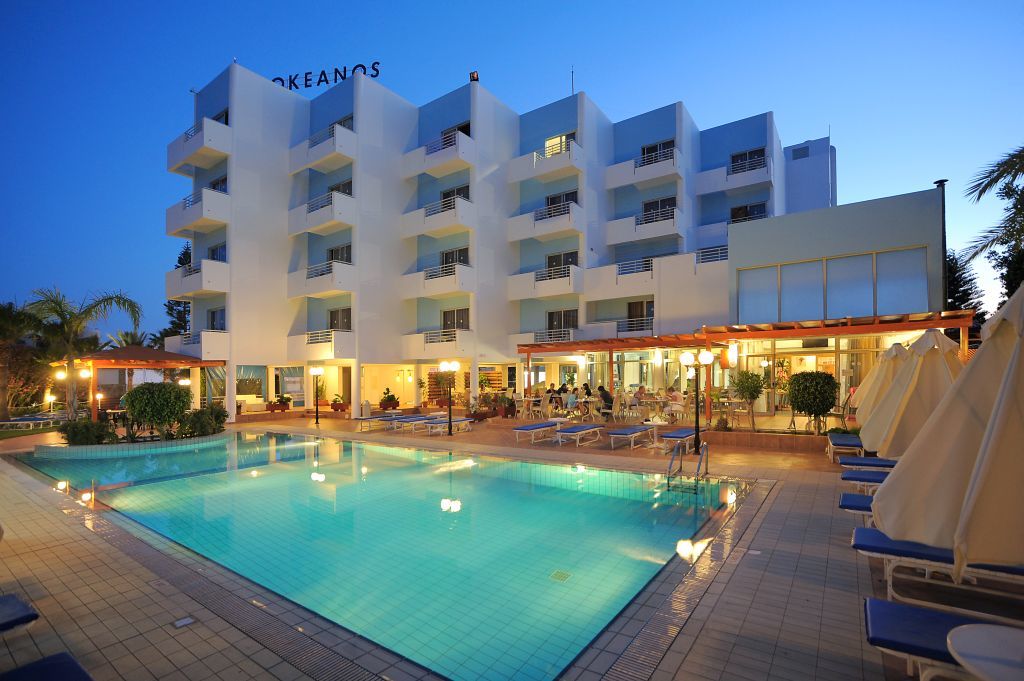 Okeanos Beach Boutique Hotel Айя Напа Екстериор снимка